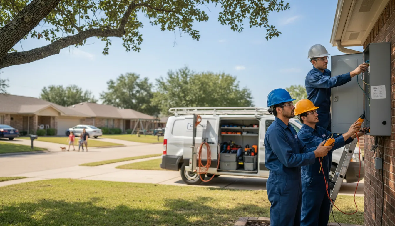 Certified electrician providing emergency electrical services in Ostrander, MN